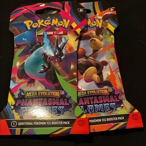 Pokemon Mega Evolution Phantasmal Flames Booster Pack - Multicolor